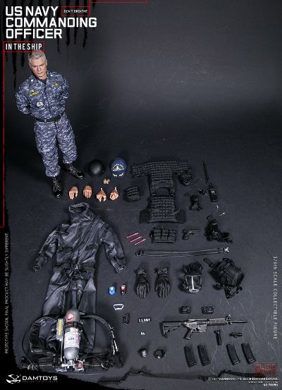 DAMTOYS 78050 1/6 美国海军 指挥官 NAVY COMMANDING OFFICER