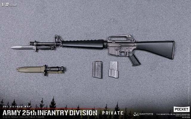 DAMTOYS PES004 1/12 口袋精英系列 美国陆军25步兵师 新兵