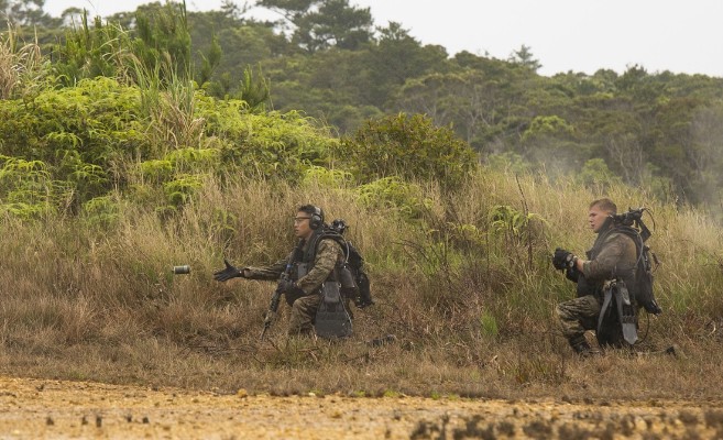 DAMTOYS 78055 1/6 USMC陆战队 武力侦察战斗潜水员 林地迷彩版