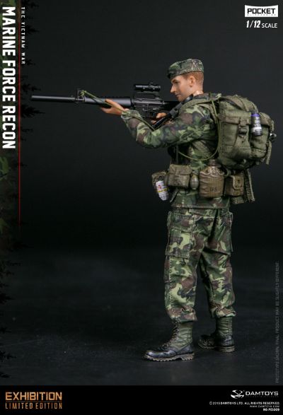 DAMTOYS 1/12 WF2019限定版 越战美国海军陆战队侦察连 PES009