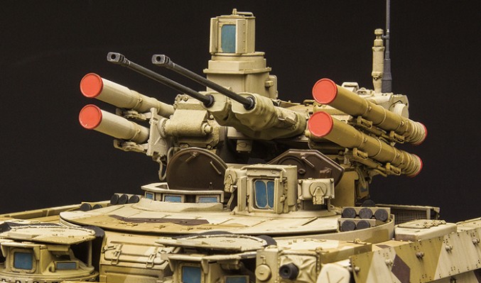 1/35 俄罗斯BMPT“终结者”火力支援战车带KMT-8扫雷系统和EMT电磁扫雷具