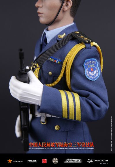 DAMTOYS 陆海空三军仪仗队 78029A陆军 78029B海军 78029C空军