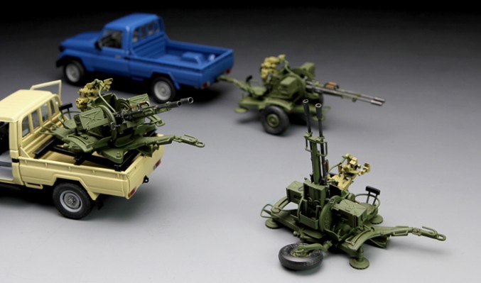 1/35 皮卡搭载ZU-23-2高射炮
