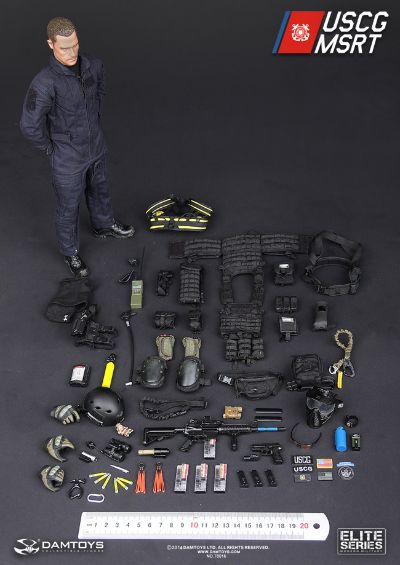 DAMTOYS 78016 美国海岸警卫队 海上安全快速反应部队 MSRT