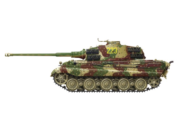 德国 重型坦克 SD.KFZ.182“虎王”（亨舍尔炮塔型）