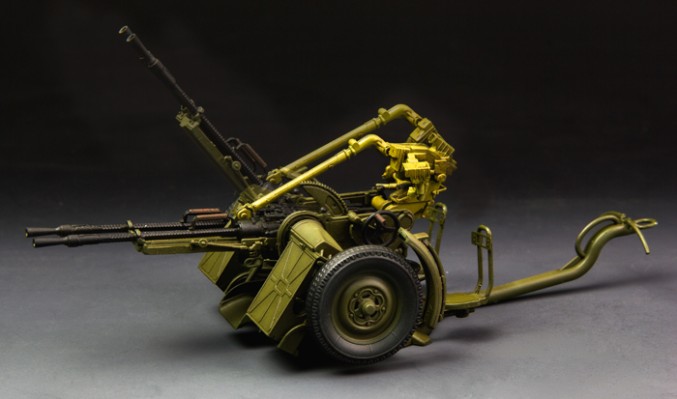 1/35 皮卡搭载ZPU-2高射机枪