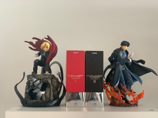 ARTFX J 钢之炼金术师 阿尔冯斯・艾尔利克&爱德华・艾尔利克 限定版