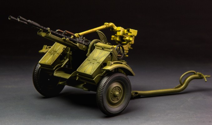 1/35 皮卡搭载ZPU-2高射机枪