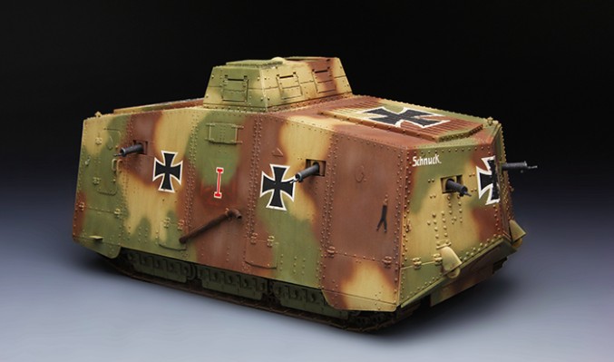 1/35 德国A7V坦克（克虏伯型）