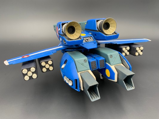 超时空要塞マクロス 1/48 完全変形版系列 VF-1J スーパーバルキリー マックス机