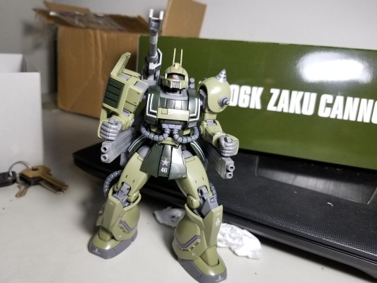 HGGTO 机动战士高达 THE ORIGIN MSD MS-06K 扎古加农