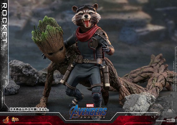 电影杰作 复仇者联盟4：终局之战 1/6 火箭浣熊