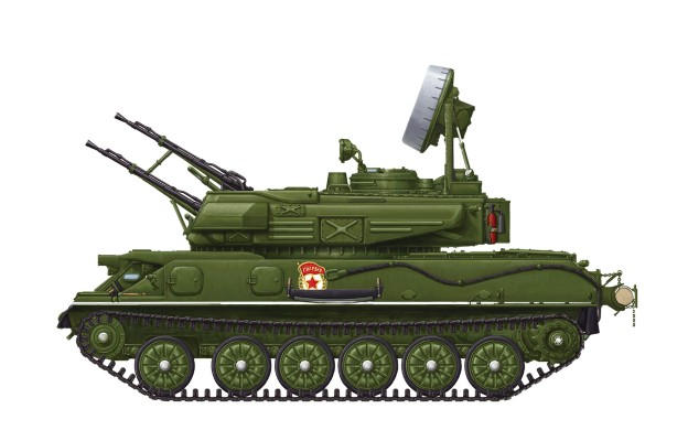 1/35 俄罗斯 ZSU-23-4“石勒喀”自行高炮