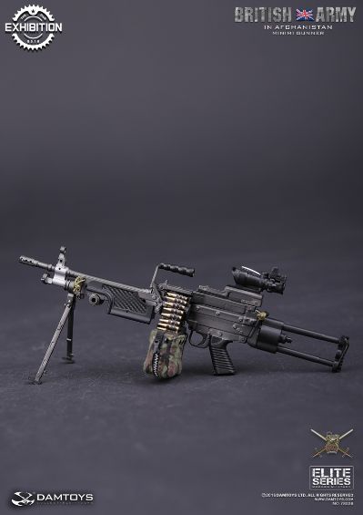DAMTOYS 78036 2016 CICF 会场版 英国陆军在阿富汗-MINIMI 机枪手