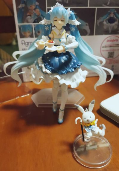 figma#EX-054 Vocaloid 初音未来&Rabbit Yukine 公主 雪未来 2019