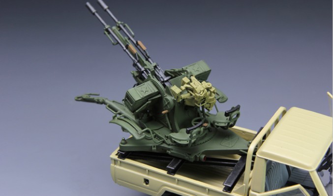 1/35 皮卡搭载ZU-23-2高射炮