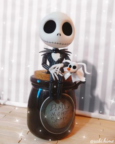 粘土人#1011 圣诞夜惊魂 骷髅杰克&Zero