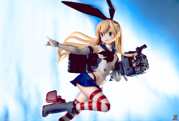 PM 手办 舰队Collection -舰娘- 岛风&连装砲酱