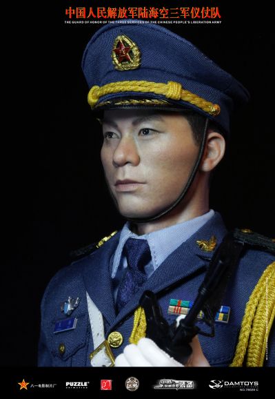 DAMTOYS 陆海空三军仪仗队 78029A陆军 78029B海军 78029C空军