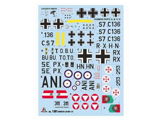 37191 1/72 德国 Ju86 E1/E2 轰炸机