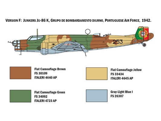 37191 1/72 德国 Ju86 E1/E2 轰炸机