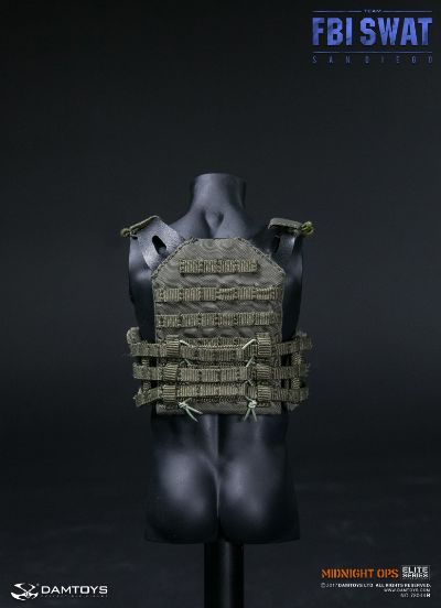 DAMTOYS 78044B 美国圣迭戈 FBI联邦调查局 SWAT探员