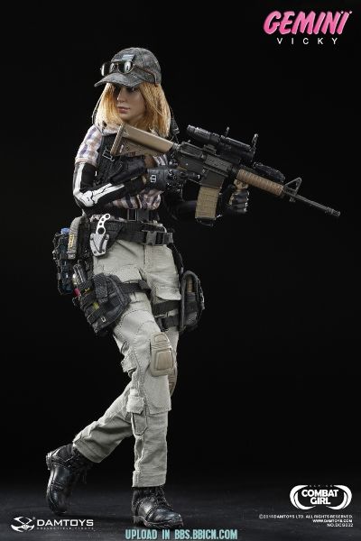 DAMTOYS 战斗女孩系列 DCG002 Vicky 维琪