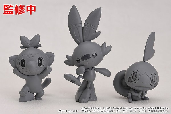 宝可梦センターオリジナルフィギュア 精灵宝可梦 ソード&精灵宝可梦 シールド  炎兔儿