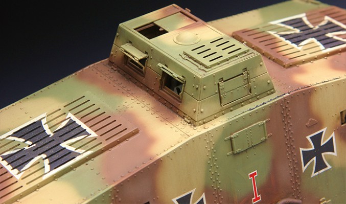1/35 德国A7V坦克（克虏伯型）