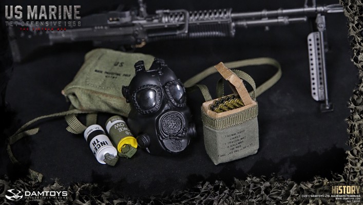 DAMTOYS 78038 历史系列 1/6 美国海军陆战队USMC 春节攻势1968