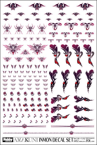 淫纹水印贴套装 vol.2 1/8～1/12比例用