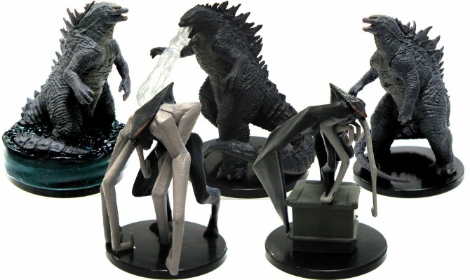 迷你系列 哥斯拉：终极之战 & 哥斯拉 & 哥斯拉(2014) 穆透 & 哥斯拉