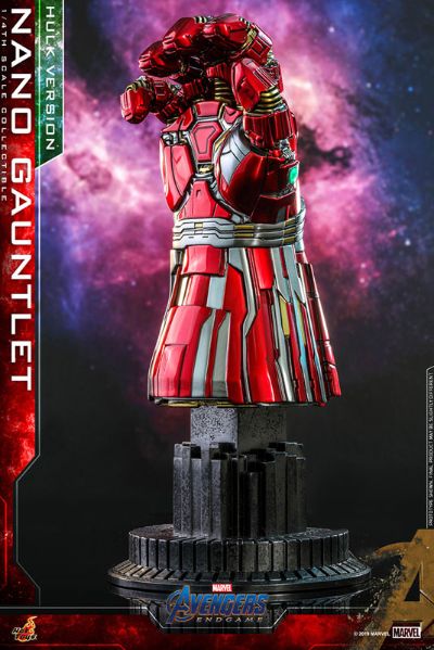 Hot Toys 配件收藏 复仇者联盟4：终局之战 1/4 纳米手套(绿巨人版)