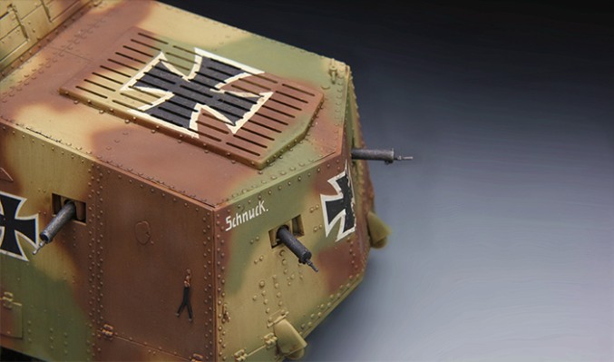 1/35 德国A7V坦克（克虏伯型）