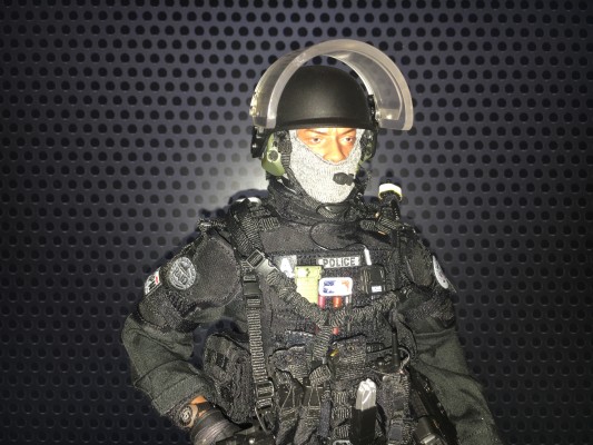 DAMTOYS 78061 1/6 法国特警 黑豹 RAID反恐突击队 巴黎