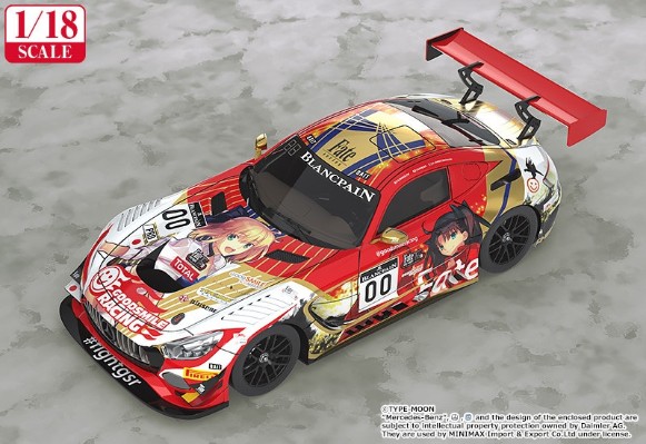 1/18 GOODSMILE RACING & TYPE-MOON RACING 2019 SPA24H 测试会Ver. GSC限定版