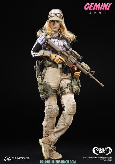 DAMTOYS 战斗女孩系列 DCG001 Zona 若娜 