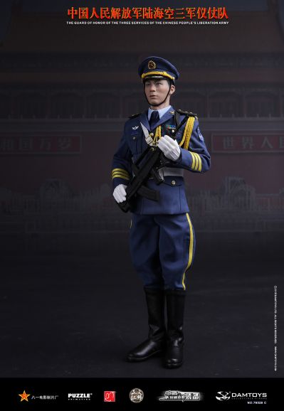DAMTOYS 陆海空三军仪仗队 78029A陆军 78029B海军 78029C空军
