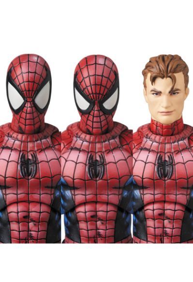 MAFEX No.108  蜘蛛侠 蜘蛛侠&彼得·帕克 Comic Paint Ver. 