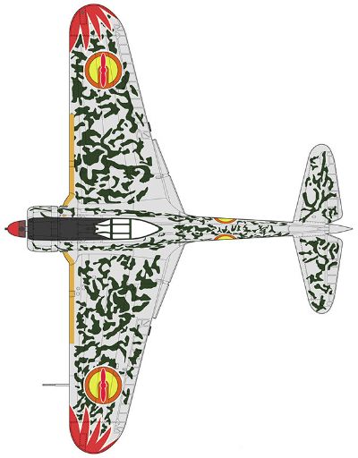 荒野的寿飞行队 琪莉耶涂装 一式战斗机 隼 一型