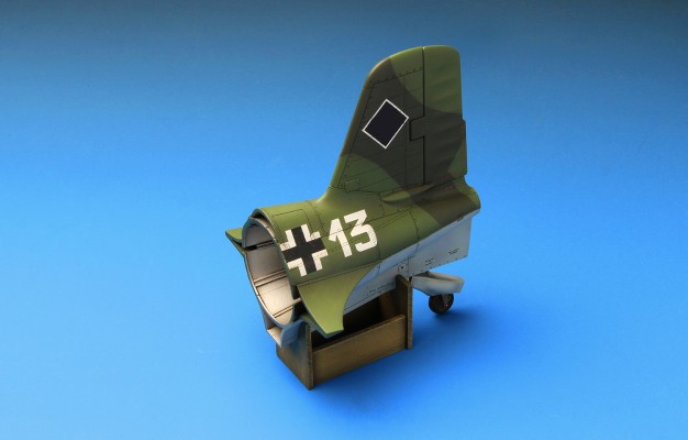 QS-001 德国梅塞施密特ME163B“彗星”（KOMET）火箭截击机