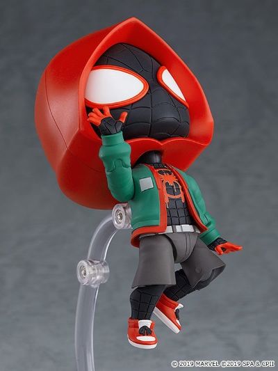 粘土人#1180-DX 蜘蛛侠:平行宇宙 蜘蛛侠  迈尔斯·莫拉莱斯 DX ver.