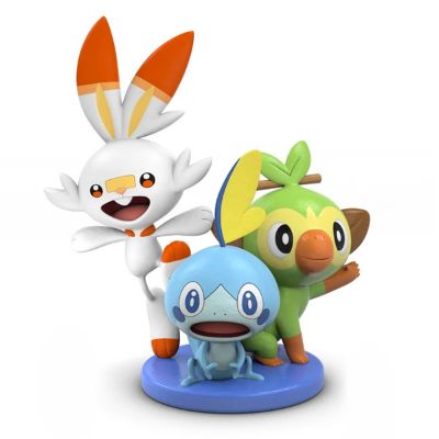 Pokémon Pre-Order Bonus 精灵宝可梦 ソード&精灵宝可梦 シールド サルノリ&メッソン&ヒバニー 