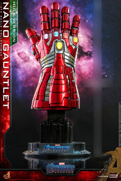 Hot Toys 配件收藏 复仇者联盟4：终局之战 1/4 纳米手套(绿巨人版)