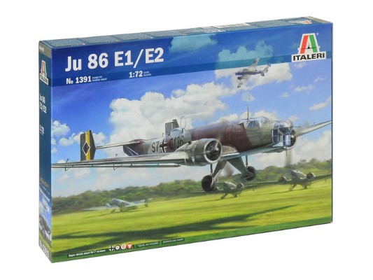 1391 1/72 德国 Ju86E1/E2轰炸机；田宫37191