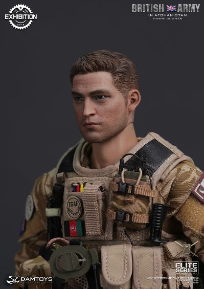 DAMTOYS 78036 2016 CICF 会场版 英国陆军在阿富汗-MINIMI 机枪手