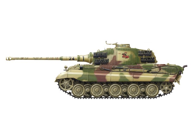 德国 重型坦克 SD.KFZ.182“虎王”（亨舍尔炮塔型）
