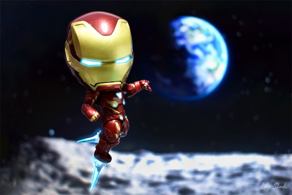 粘土人#988 复仇者联盟 无限战争 钢铁侠Mark50 Infinity Edition