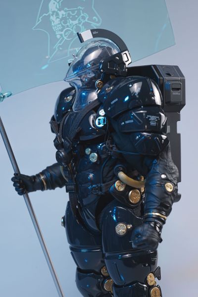 小岛工作室虚拟形象 1/6 黑色Ludens 千值练十周年纪念版