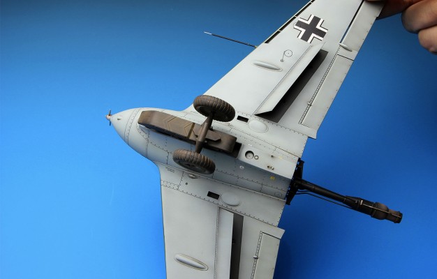 QS-001 德国梅塞施密特ME163B“彗星”（KOMET）火箭截击机